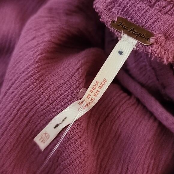 Free People Asymmetrical Dress in Purple - Picture 3 of 7